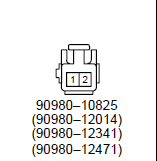 Am Kabelbaum - Reparaturkabel: 82998-12340